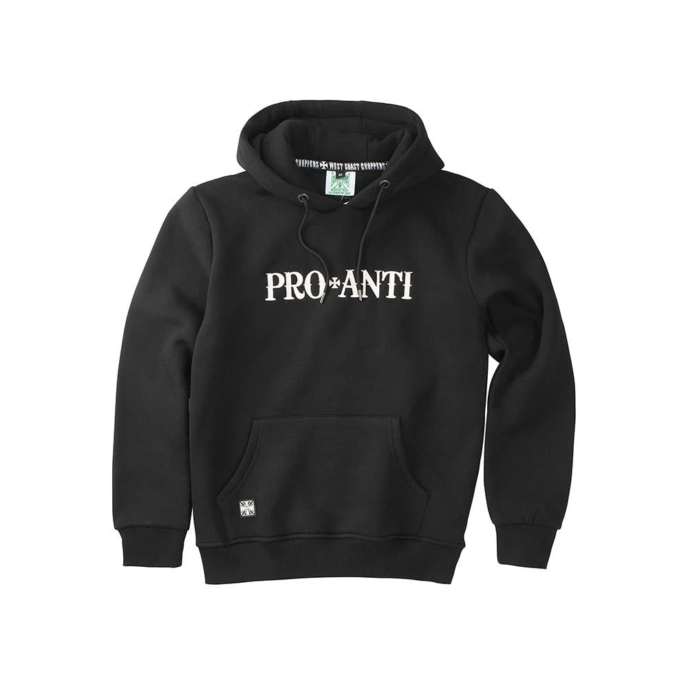 WEST COAST CHOPPERS PRO*ANTI パーカー X WEST COAST CHOPPERS Men's Pro Anti Hoodie, black, XXL